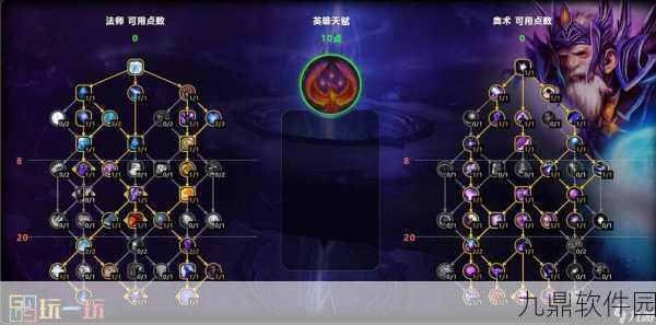 自由之战近战法师奥罗拉,高效出装与精准加点全攻略