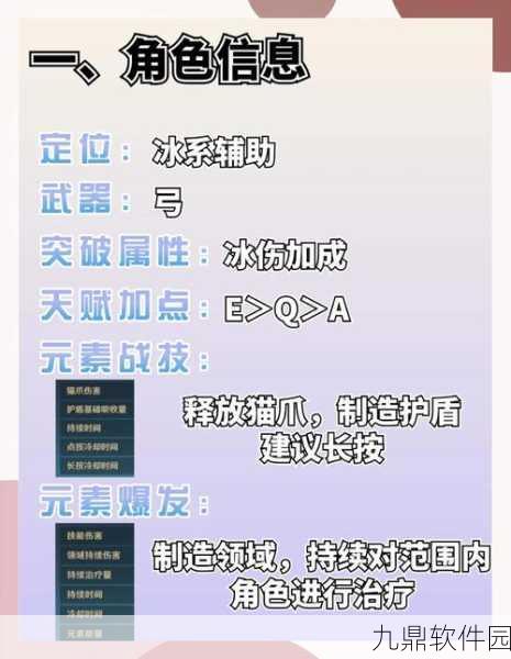 手游资讯,原神迪奥娜武器选择指南