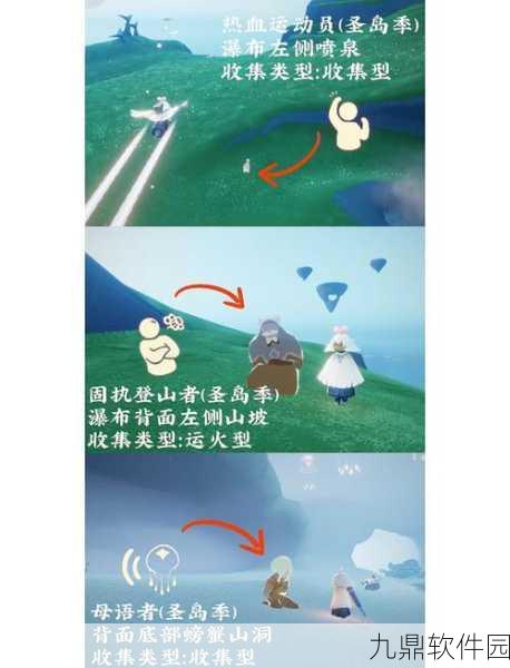 光遇圣岛季先祖位置全攻略，探索神秘岛屿，追寻先祖足迹