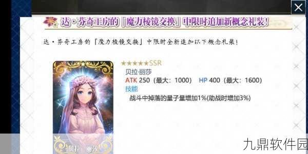 命运冠位指定国服概念礼装深度剖析，精选优质礼装，助你驰骋命运战场