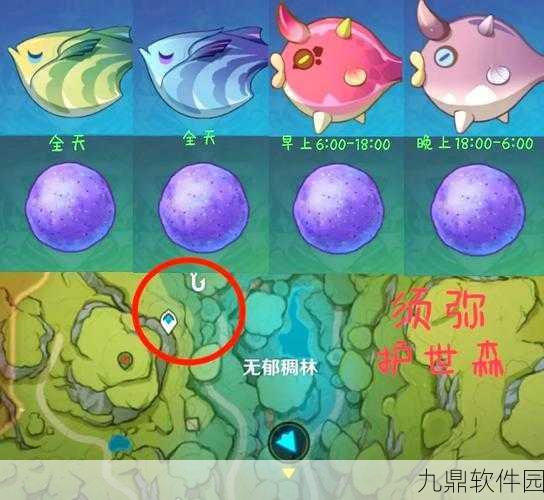 原神假龙及炮鲀鱼图鉴详解，钓鱼爱好者的全新探索