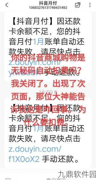 抖音月付额度无法使用?全面解析原因与解决方案