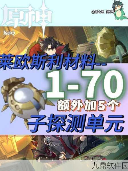 原神手游资讯，揭秘莱欧斯利角色突破所需材料