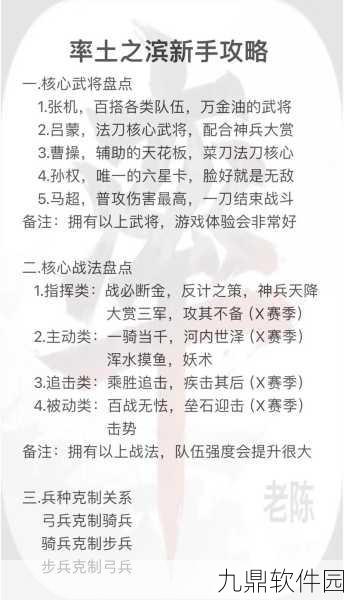 率土之滨演武场深度攻略，快速通关技巧与全面解析