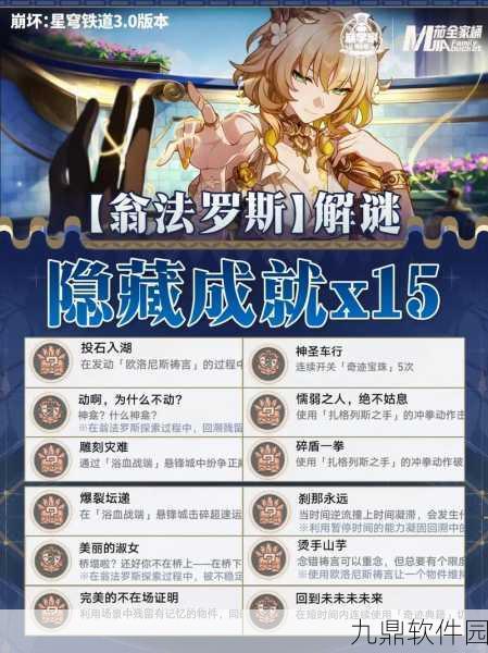 崩坏星穹铁道终不似少年游成就解锁全攻略