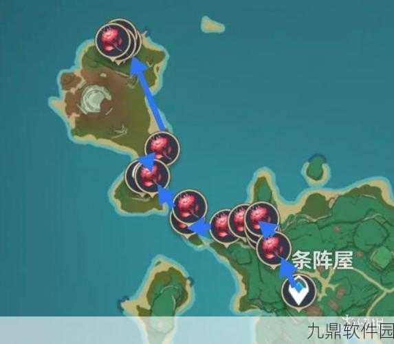 原神血斛采集全路线指南,助你高效收集,告别迷茫之旅