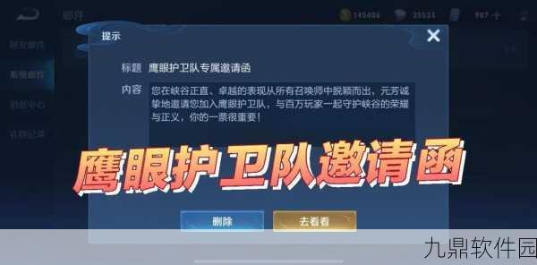 王者荣耀鹰眼护卫队,精准裁决对局争议的守护力量