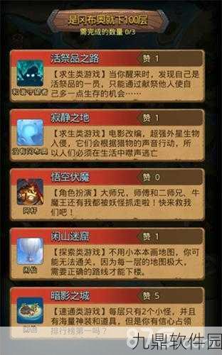 不思议迷宫活祭品之路深度剖析,层数挑战与高效结束策略