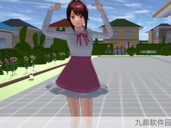 樱花少女向前冲，全新校园角色扮演游戏震撼发布