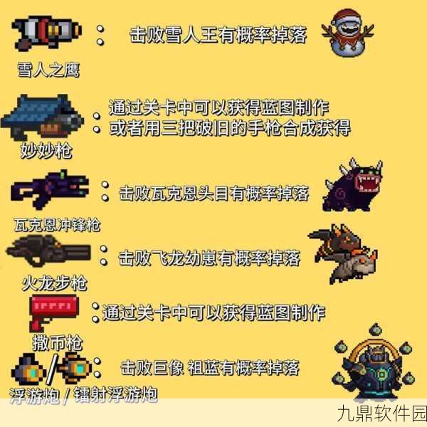 元气骑士全武器获取攻略，解锁战斗新篇章