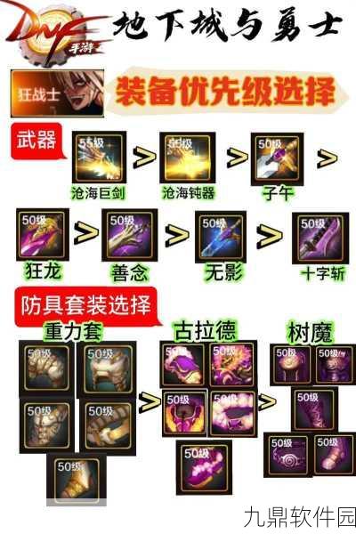 DNF手游揭秘，瞎子角色顶级武器选择指南