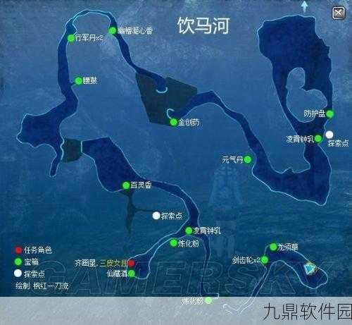 仙剑六饮马河探秘，三皮女且支线任务全攻略
