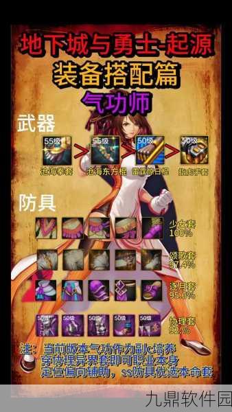 DNF手游光环流女气功全方位装备搭配深度攻略
