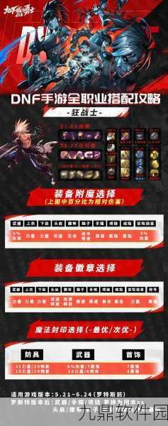DNF110级十大幻神装备毕业搭配指南
