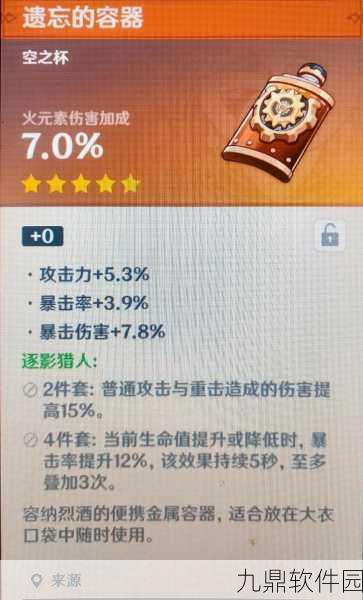 原神如雷的盛怒圣遗物套装深度解析，搭配推荐与获取攻略