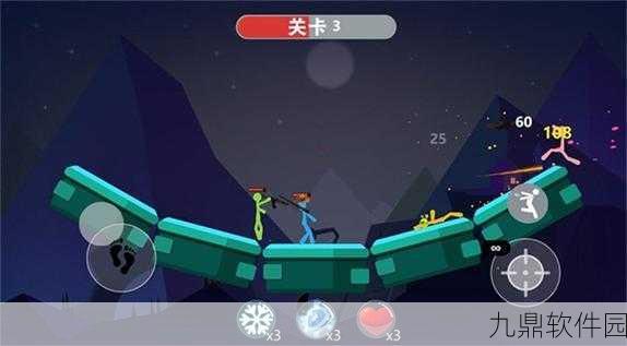 火柴人生存挑战手机版,热血动作挑战关卡全面升级,等你来战!