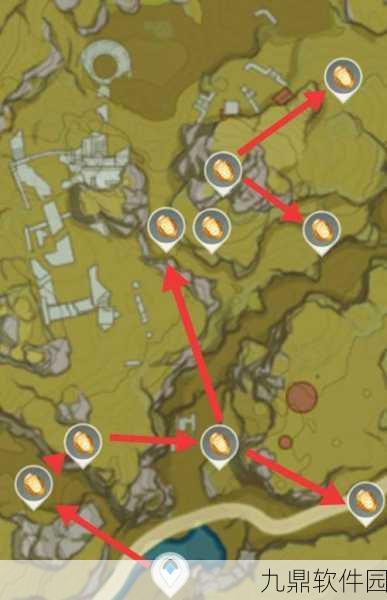 原神23石珀高效采集路线详解，专业攻略分享石珀采集方法与技巧