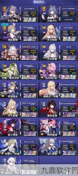 崩坏3女武神输出能力排行，战斗首选角色揭晓