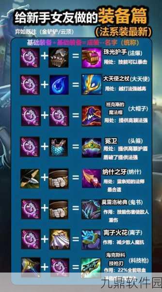 手游资讯，揭秘英雄联盟手游中攻速加成最高的装备