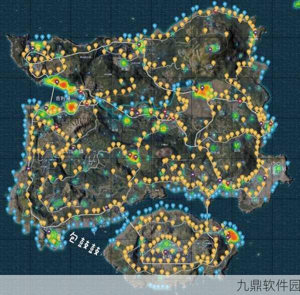 和平精英特训岛三轮摩托分布全解析,助力玩家驰骋战场