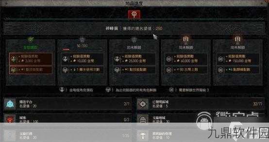 暗黑破坏神4解锁声望奖励全方位攻略