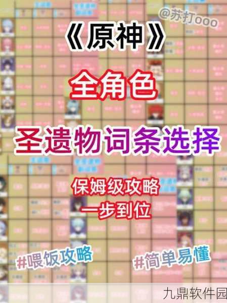 原神雷神圣遗物词条选择深度解析