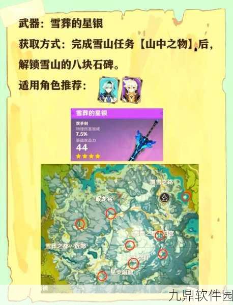 原神须弥锻造武器获取全攻略