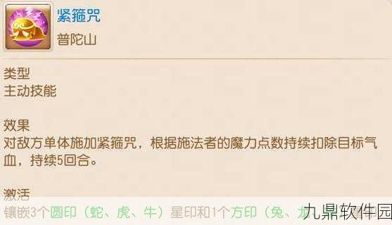梦幻西游手游普陀山玩法深度解析,助你成为顶尖辅助大师
