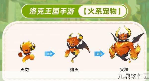 洛克王国烈焰飞龙进化流程详解，从幼龙到超强巨兽的蜕变之旅