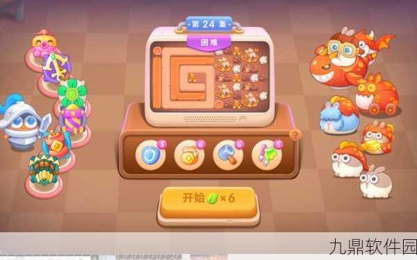 保卫萝卜4饿龙传说第48关终极攻略,解锁饿龙宝藏的秘籍