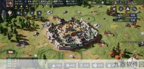 手游资讯,鸿图之下快速铺路与飞地铺路方法深度解析