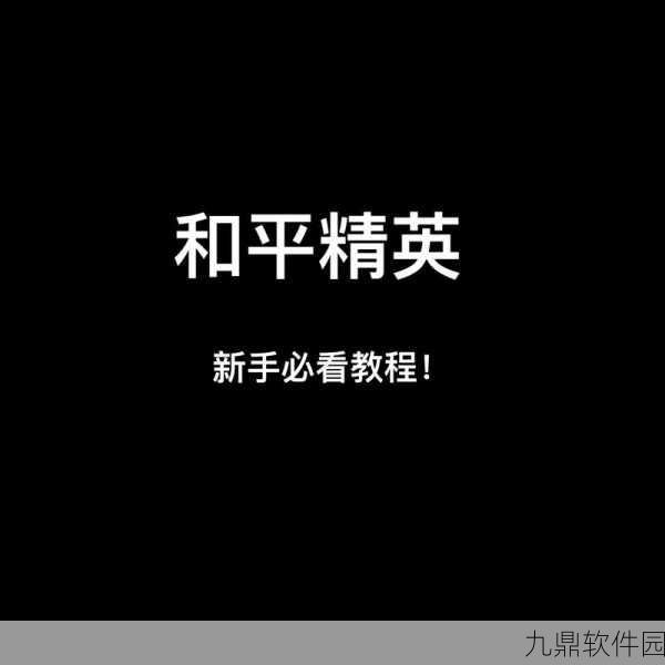和平精英实战技巧深度剖析与操作指南全面升级