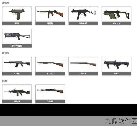 和平精英最佳武器搭配揭秘,两把枪横扫战场