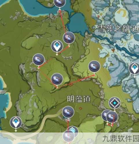 原神明蕴镇夜泊石采集全攻略