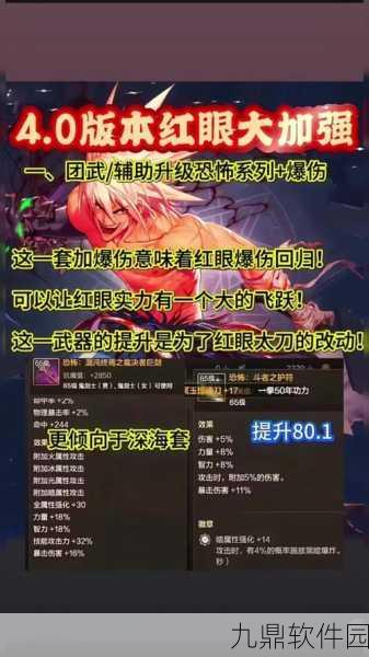 DNF终极红眼技能加点秘籍，解锁你的最强战斗利器