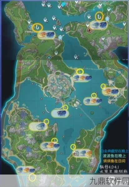 原神灰河渡手钓鱼点全攻略