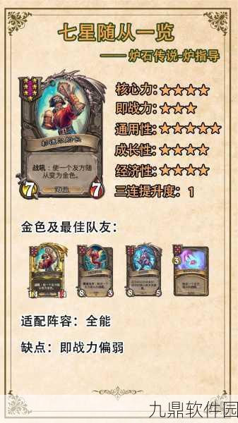 炉石传说潜匿斥候深度解析，中立随从的战术新星