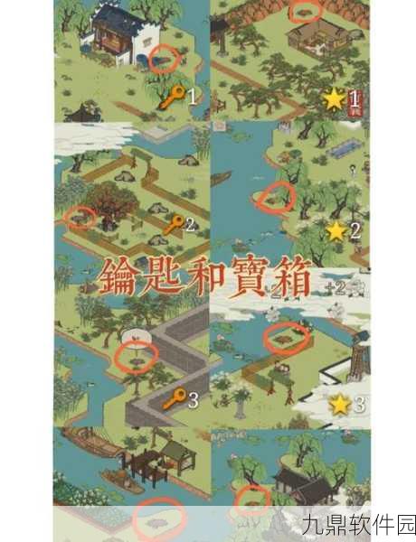 江南百景图灵猫花中眠洞口路线全揭秘,探索奇幻世界的秘密通道