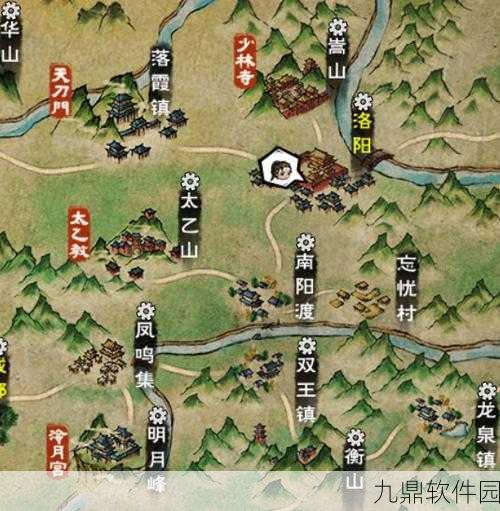 手游资讯,烟雨江湖二毛位置揭秘