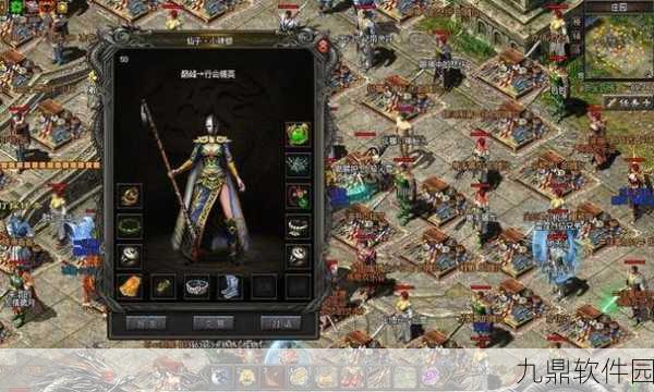 鸿炎疯狂神器新版本震撼发布,热血传奇再续新篇章