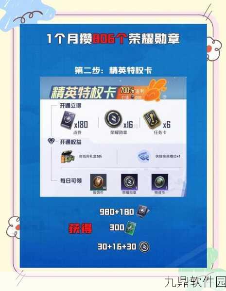 和平精英荣耀勋章使用指南,解锁游戏内珍稀奖励