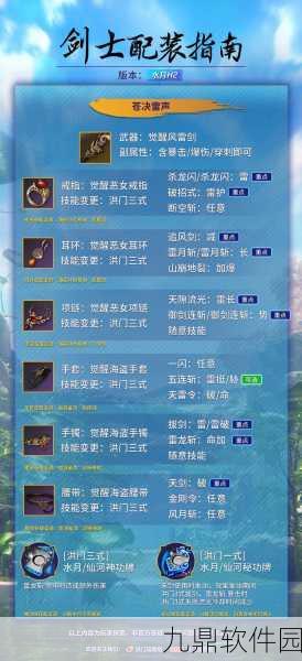 剑侠世界2手游装备属性详解，打造你的专属武侠传奇