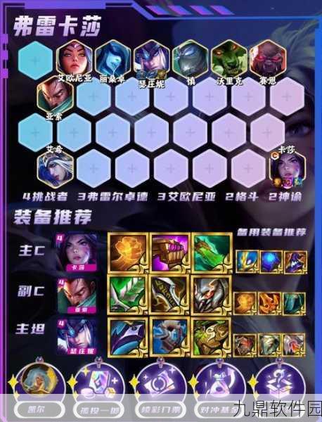 金铲铲之战，变异卡莎最强阵容与装备搭配全攻略