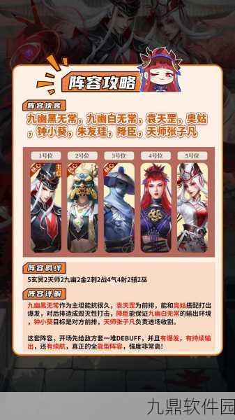 新不良人手游阵容搭配全攻略
