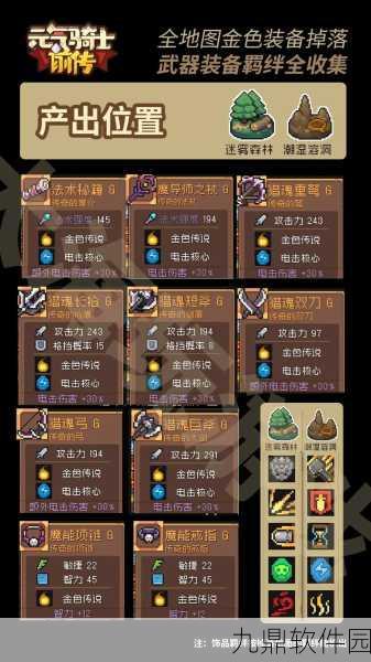 元气骑士前传，堡垒装备深度剖析，赋能冒险之旅新篇章