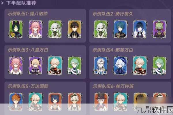 原神手游资讯,深度解析元素阵容搭配策略,打造无敌战斗阵容
