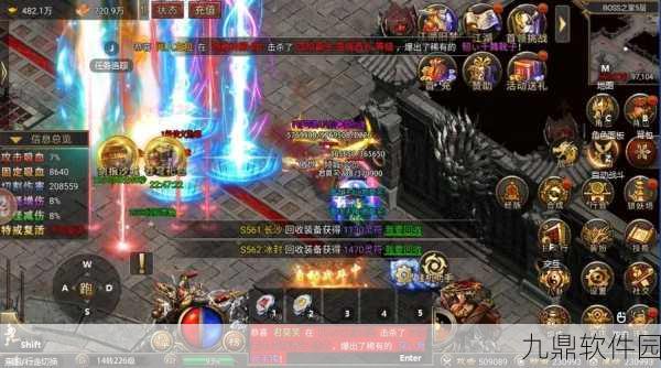 皓月爆装传奇手游新版本震撼发布,极致战斗特效与多重副本挑战等你来战