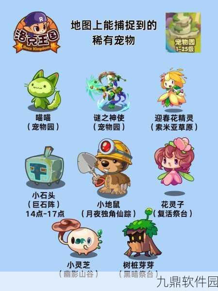 手游资讯，洛克王国揭秘最强宠物及其绝技