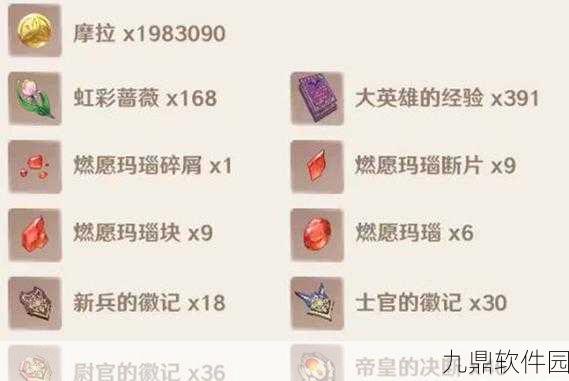 原神林尼突破材料全攻略,助你轻松提升战斗力