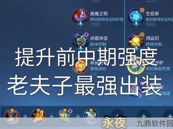 王者荣耀老夫子铭文出装详解,专业攻略指南